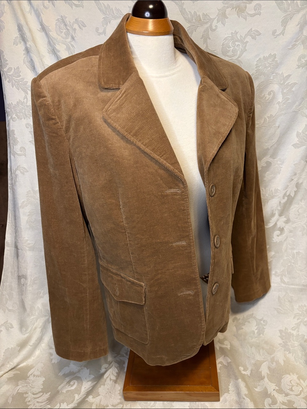 Classic Corduroy Blazer Jacket Women's size 13 lined